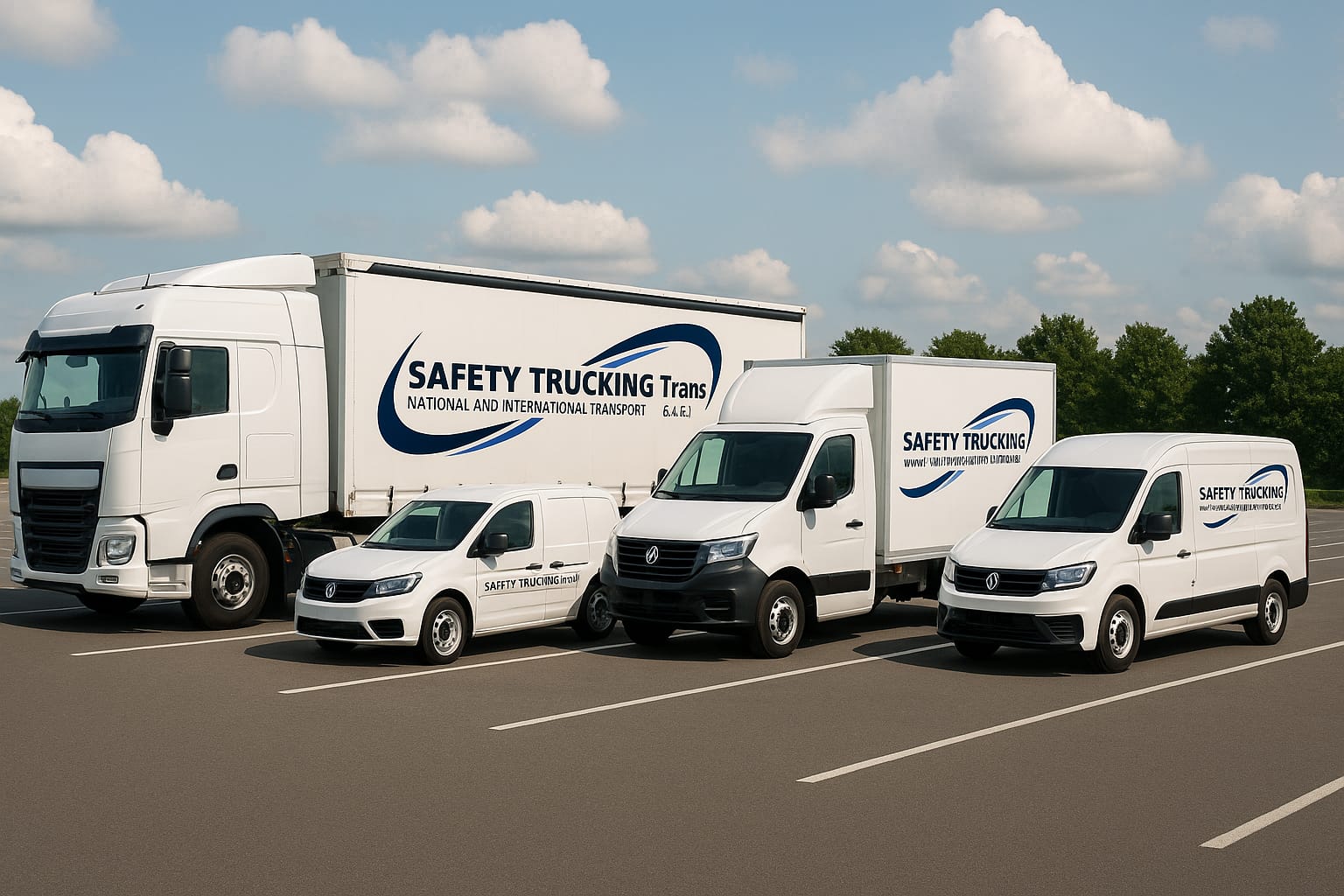Camion Safety Trucking Trans - Logistique nationale